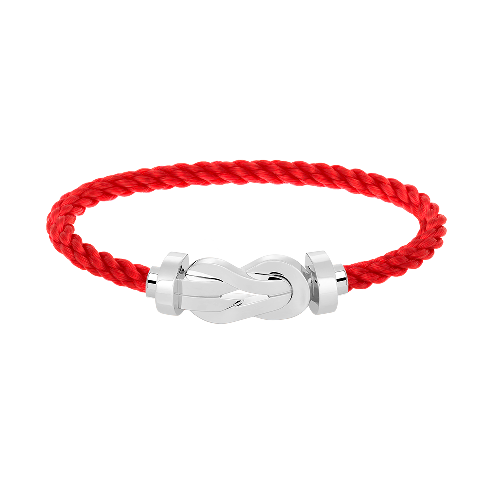 [Renovia Jewelry]CHANCE LARGE 8 FIGURE BUCKLE NO DIAMOND BRACELET SILVER