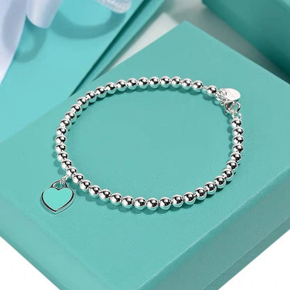 [Renovia Jewelry]MINI HEART BRACELET SILVER