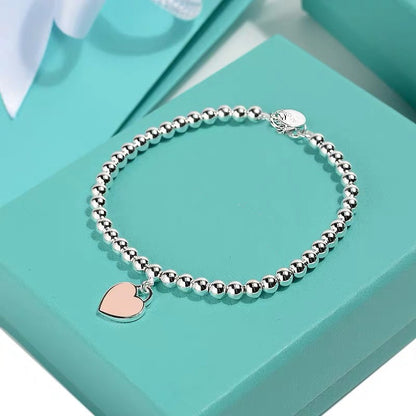 [Renovia Jewelry]MINI HEART BRACELET SILVER