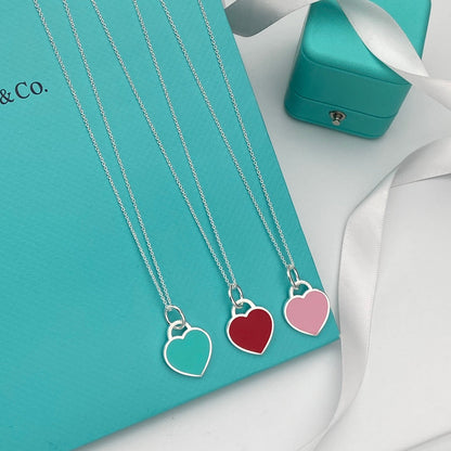 [Renovia Jewelry]HEART PEDANT SILVER NECKLACE