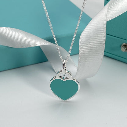 [Renovia Jewelry]HEART PEDANT SILVER NECKLACE