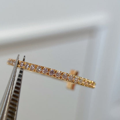 [Renovia Jewelry]T RING DIAMOND PINK GOLD