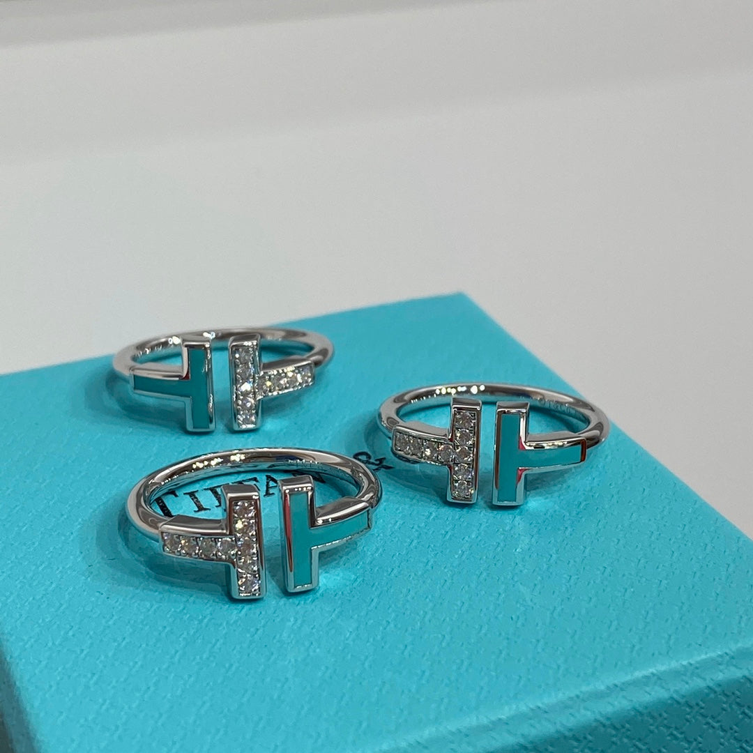 [Renovia Jewelry] WIRE TURQUOISE DIAMOND RING SILVER
