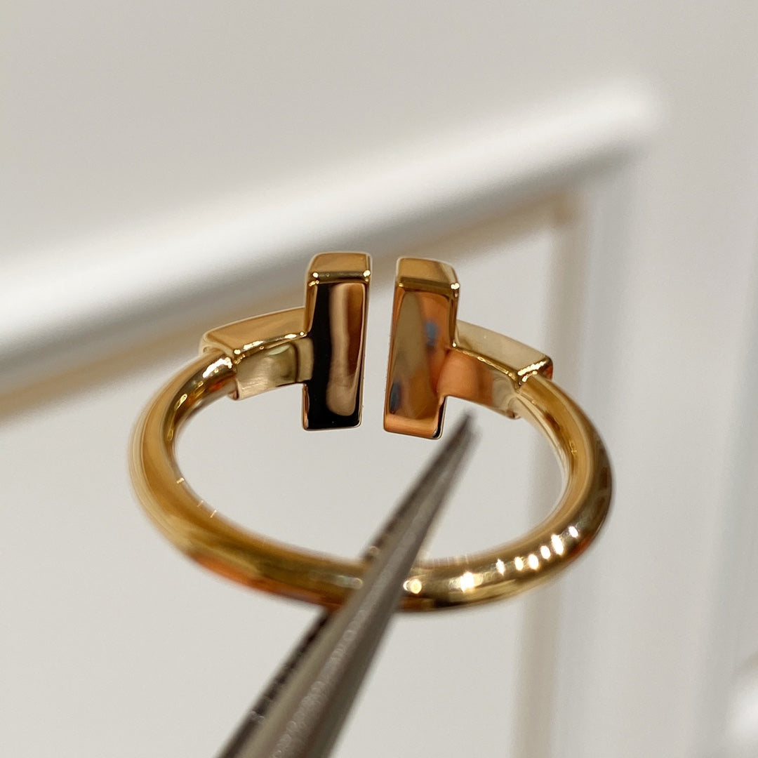[Renovia Jewelry] WIRE MOP RING PINK GOLD