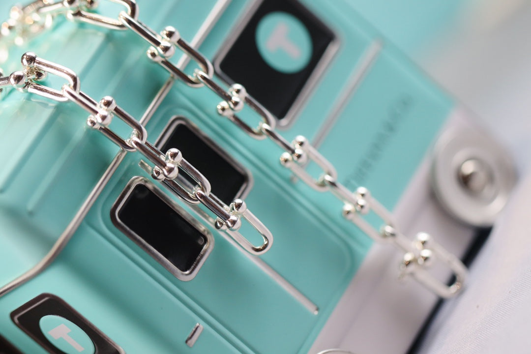 [Renovia Jewelry]HARDWEAR LINK SILVER NECKLACE