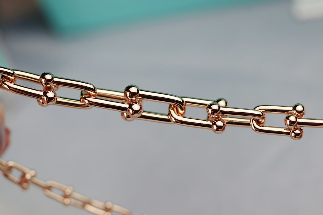 [Renovia Jewelry]HARDWEAR LINK GOLD NECKLACE