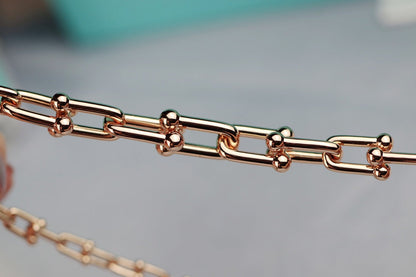 [Renovia Jewelry]HARDWEAR LINK GOLD NECKLACE
