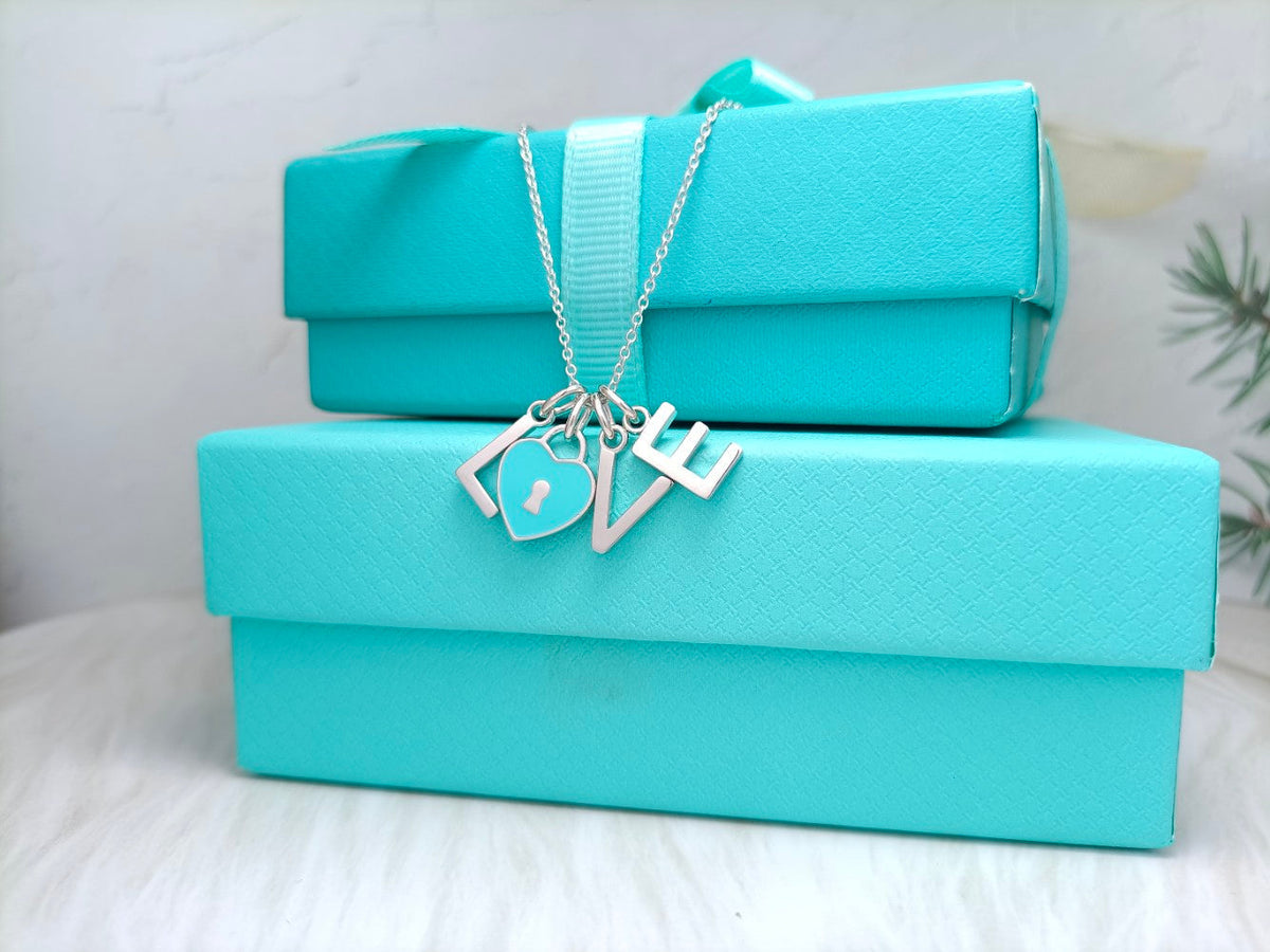 [Renovia Jewelry]LOVE TEXT PEDANT NECKLACE