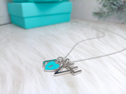 [Renovia Jewelry]LOVE TEXT PEDANT NECKLACE