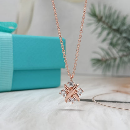 [Renovia Jewelry]PINWHEEL NECKLACE DIAMOND
