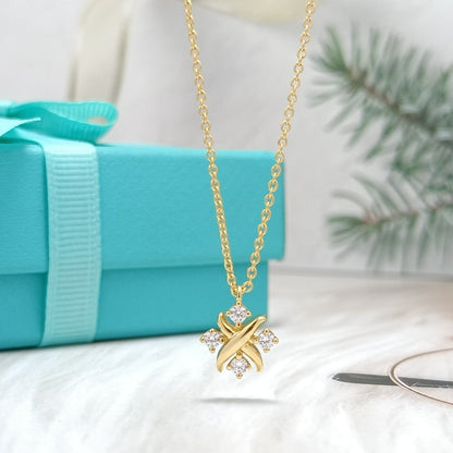 [Renovia Jewelry]PINWHEEL NECKLACE DIAMOND