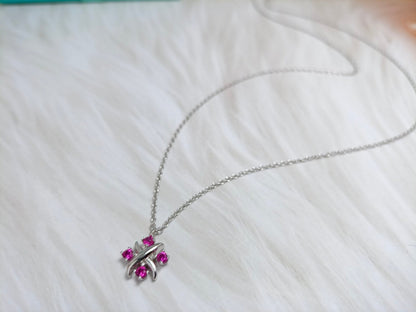 [Renovia Jewelry]PINWHEEL NECKLACE DIAMOND