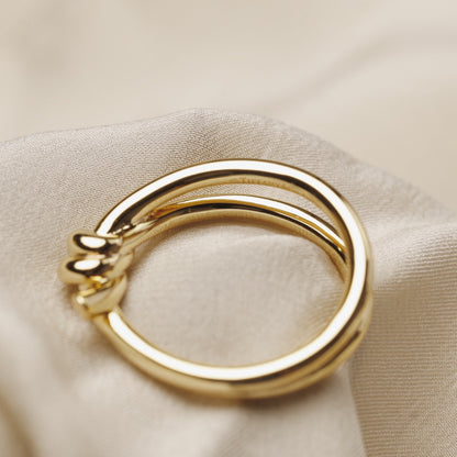 [Renovia Jewelry]KNOT RING GOLD