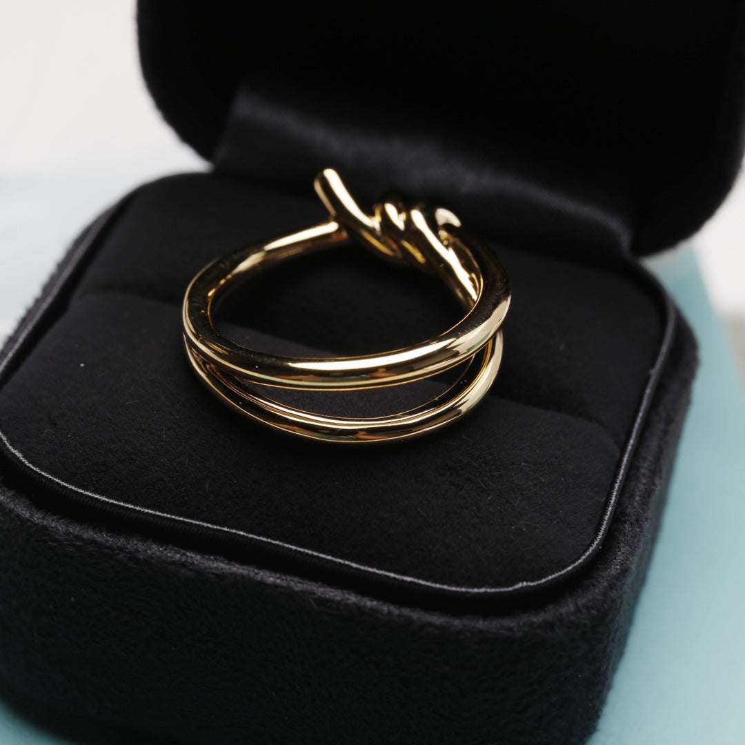 [Renovia Jewelry]KNOT RING GOLD