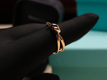 [Renovia Jewelry]KNOT RING PINK GOLD