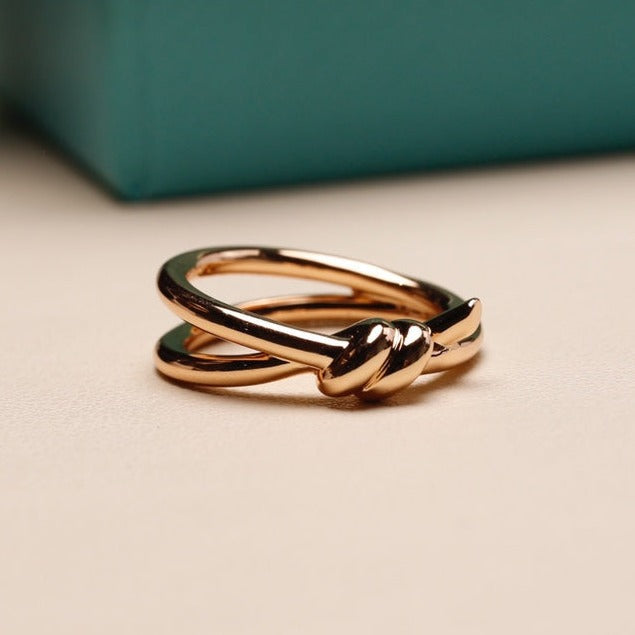 [Renovia Jewelry]KNOT RING PINK GOLD