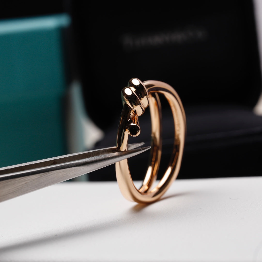 [Renovia Jewelry]KNOT RING PINK GOLD