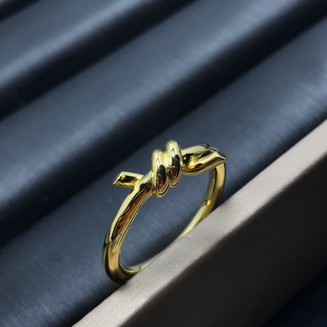 [Renovia Jewelry]KNOT RING 1.2MM