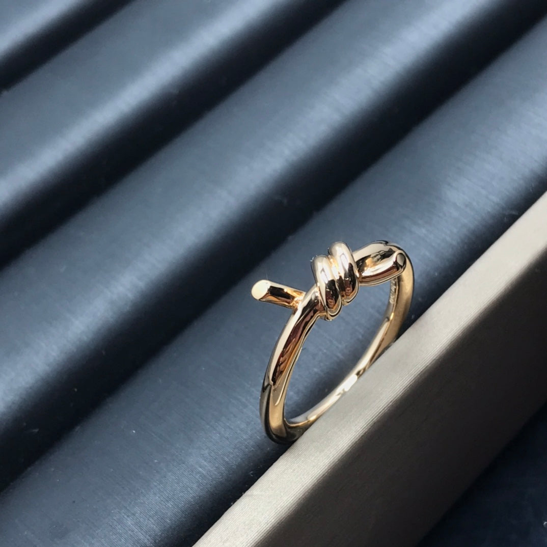 [Renovia Jewelry]KNOT RING 1.2MM