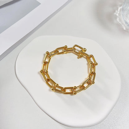 [Renovia Jewelry]HARDWEAR GOLD BRACELET