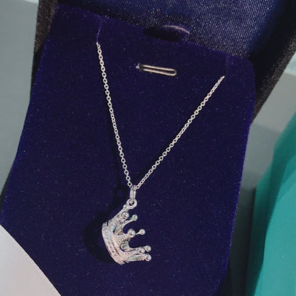 [Renovia Jewelry]CROWN PEDANT NECKLACE
