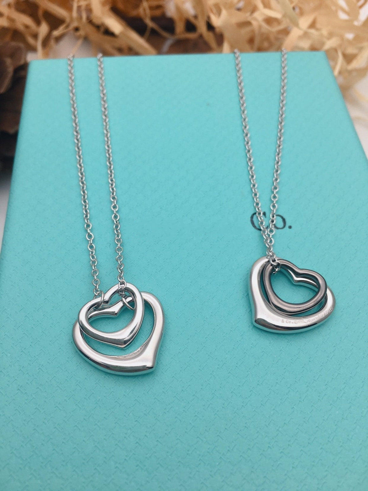 [Renovia Jewelry]OPEN HEART SILVER NECKLACE