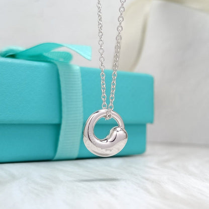 [Renovia Jewelry]SNAIL PEDANT SILVER NECKLACE