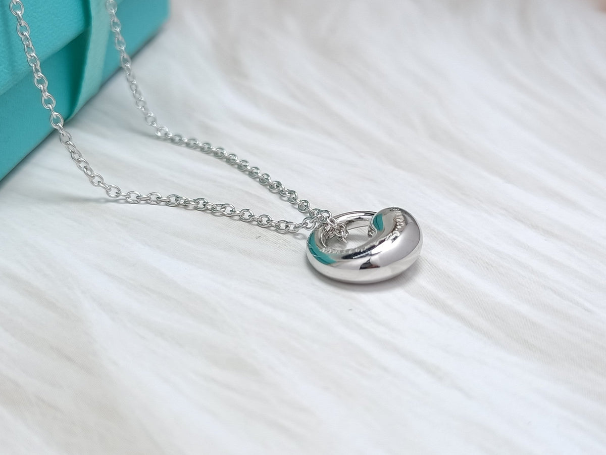 [Renovia Jewelry]SNAIL PEDANT SILVER NECKLACE
