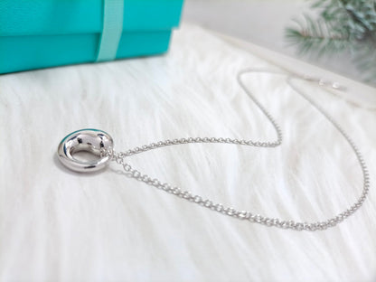 [Renovia Jewelry]SNAIL PEDANT SILVER NECKLACE