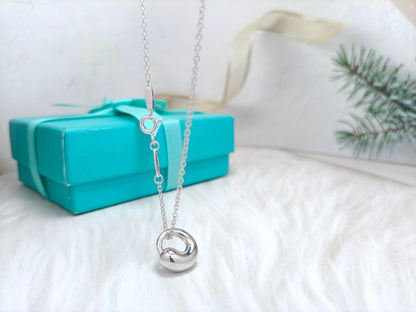 [Renovia Jewelry]SNAIL PEDANT SILVER NECKLACE