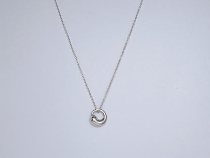 [Renovia Jewelry]SNAIL PEDANT SILVER NECKLACE