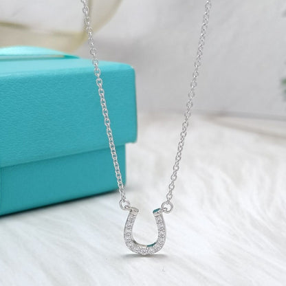 [Renovia Jewelry]U DIAMONDS PEDANT NECKLACE