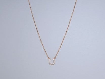 [Renovia Jewelry]U DIAMONDS PEDANT NECKLACE