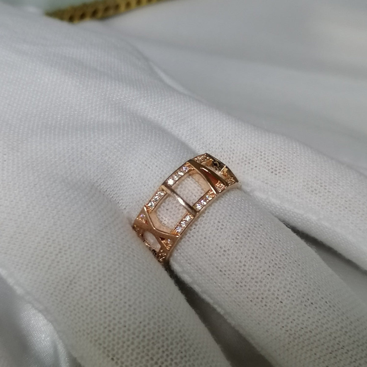 [Renovia Jewelry]ATLAS LARGE OPEN DIAMOND RING