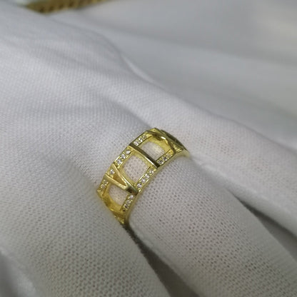 [Renovia Jewelry]ATLAS LARGE OPEN DIAMOND RING