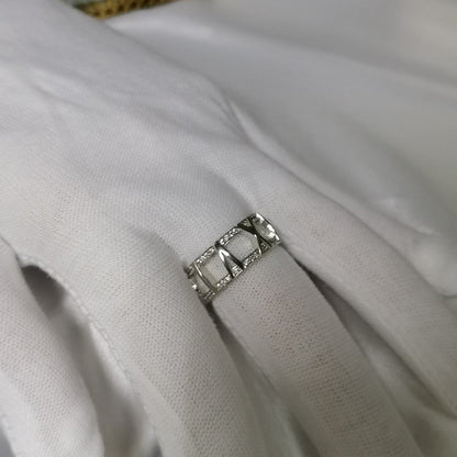 [Renovia Jewelry]ATLAS LARGE OPEN DIAMOND RING