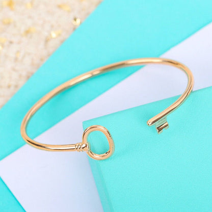 [Renovia Jewelry]KEY WIRE OVAL BRACELET