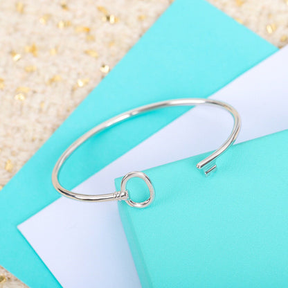 [Renovia Jewelry]KEY WIRE OVAL BRACELET