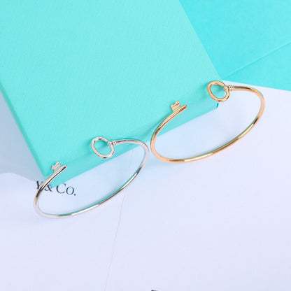 [Renovia Jewelry]KEY WIRE OVAL BRACELET