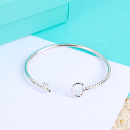 [Renovia Jewelry]KEY WIRE OVAL BRACELET