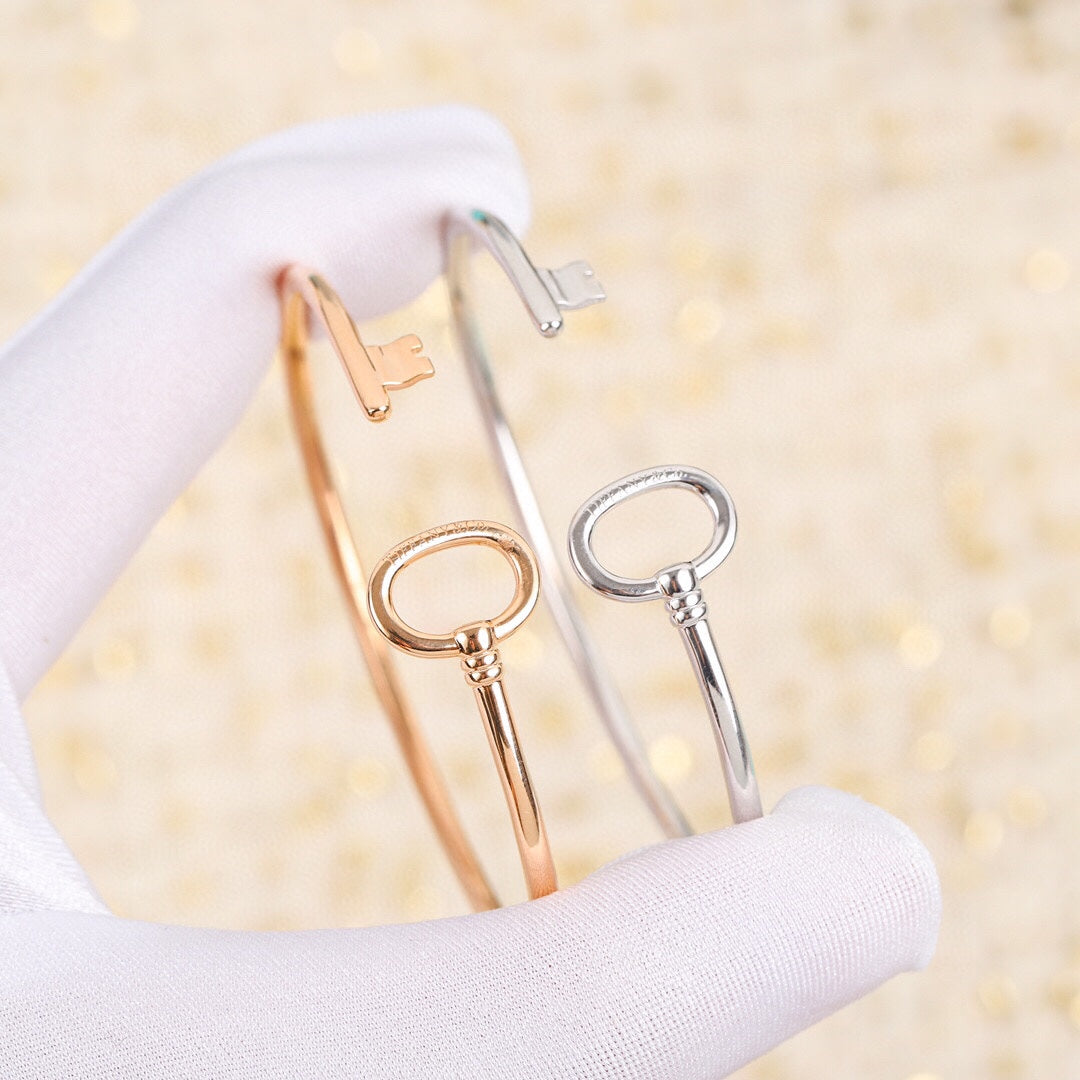 [Renovia Jewelry]KEY WIRE OVAL BRACELET