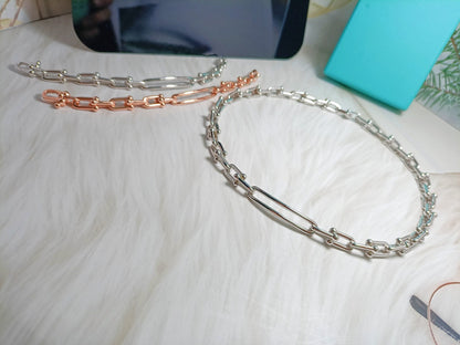 [Renovia Jewelry]HARDWEAR LONG CHAIN BRACELET