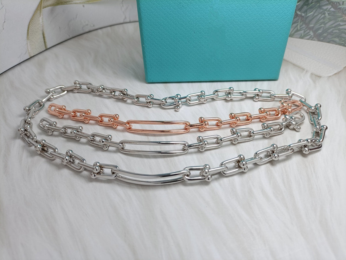 [Renovia Jewelry]HARDWEAR LONG CHAIN BRACELET