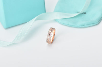 [Renovia Jewelry]T WIRE DIAMOND RING