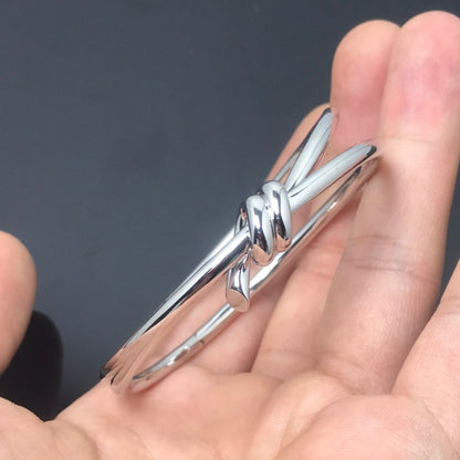 [Renovia Jewelry]KNOT DOUBLE ROWS BRACELET