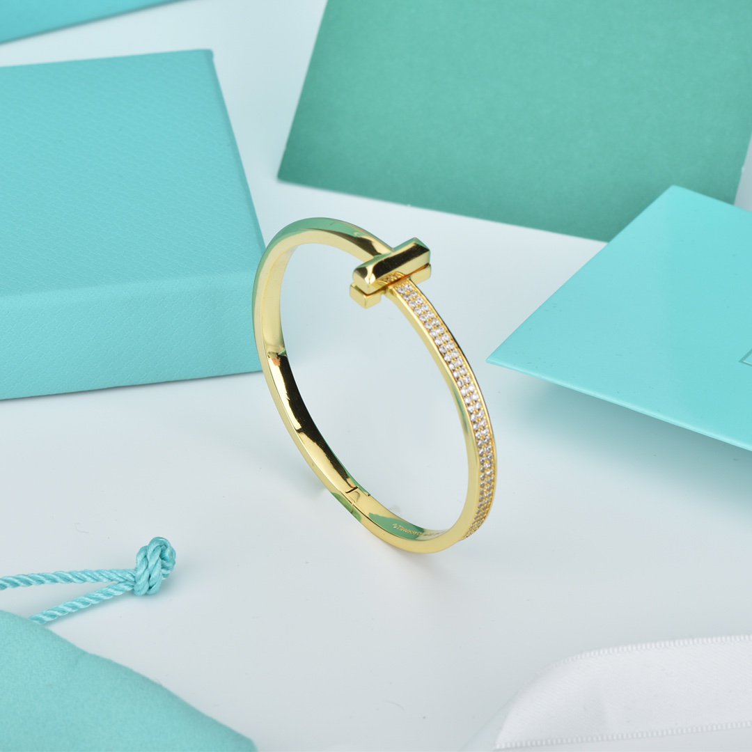 [Renovia Jewelry]WIDE DIAMONDS HINGED BANGLE