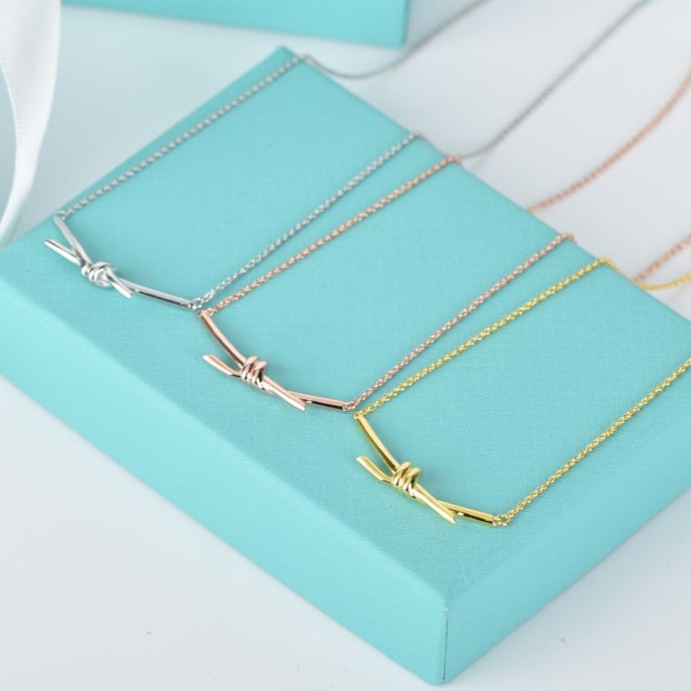 [Renovia Jewelry]KNOT NECKLACE