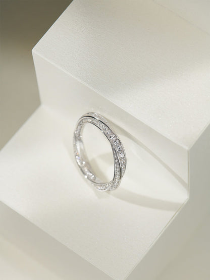 [Renovia Jewelry]SPIRAL DIAMOND RING