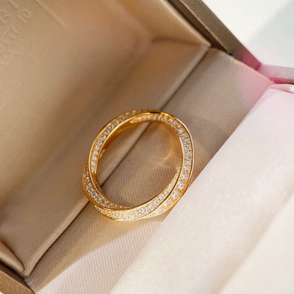 [Renovia Jewelry]SPIRAL DIAMOND RING