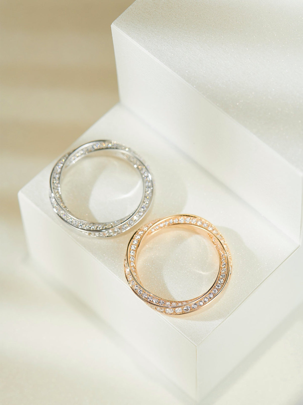 [Renovia Jewelry]SPIRAL DIAMOND RING
